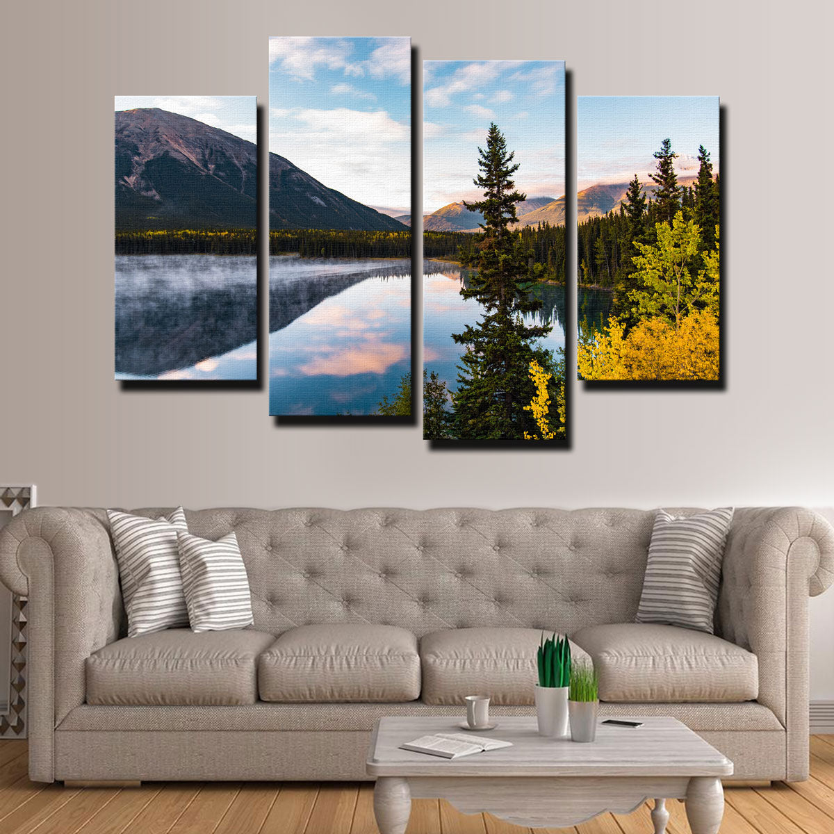 Mountains and Water Wall Art