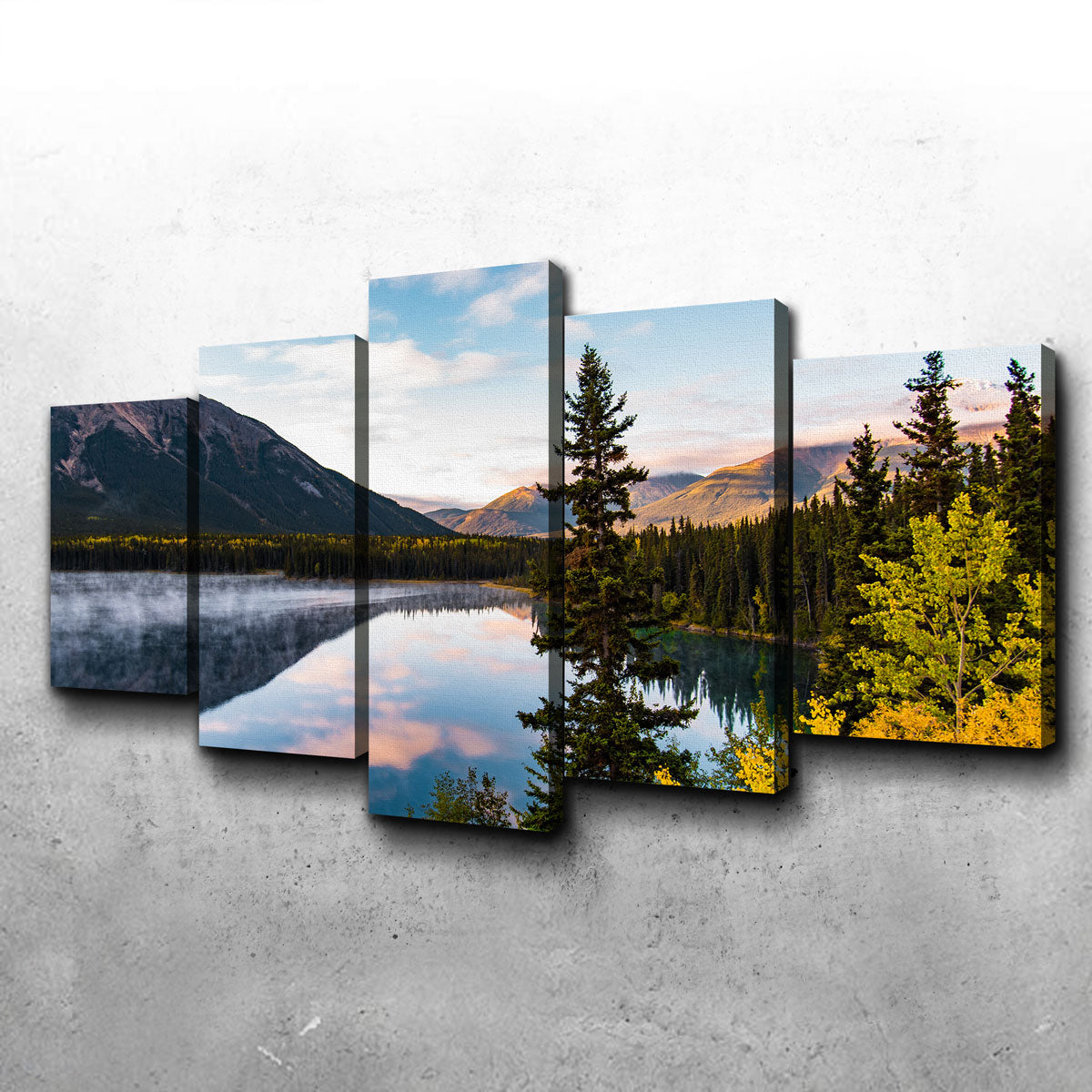 Mountains and Water Wall Art