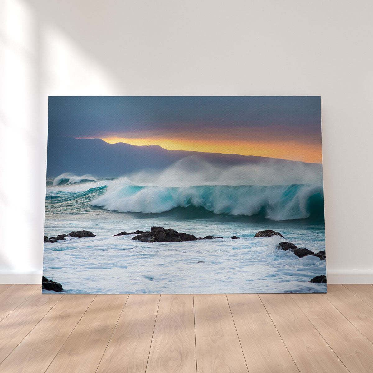 Mountains and Waves Wall Art