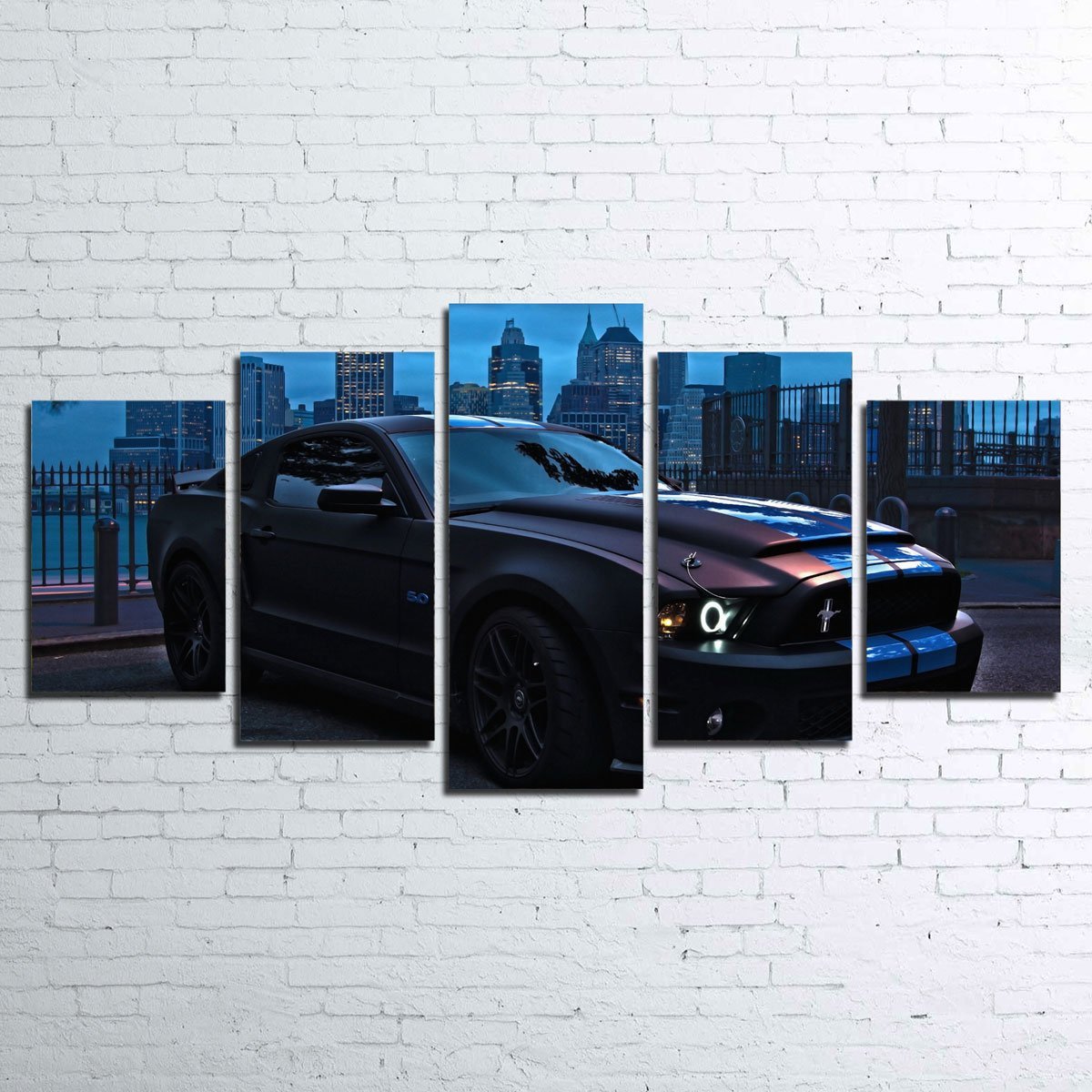 Ford Mustang GT500 5 Piece Wall Art