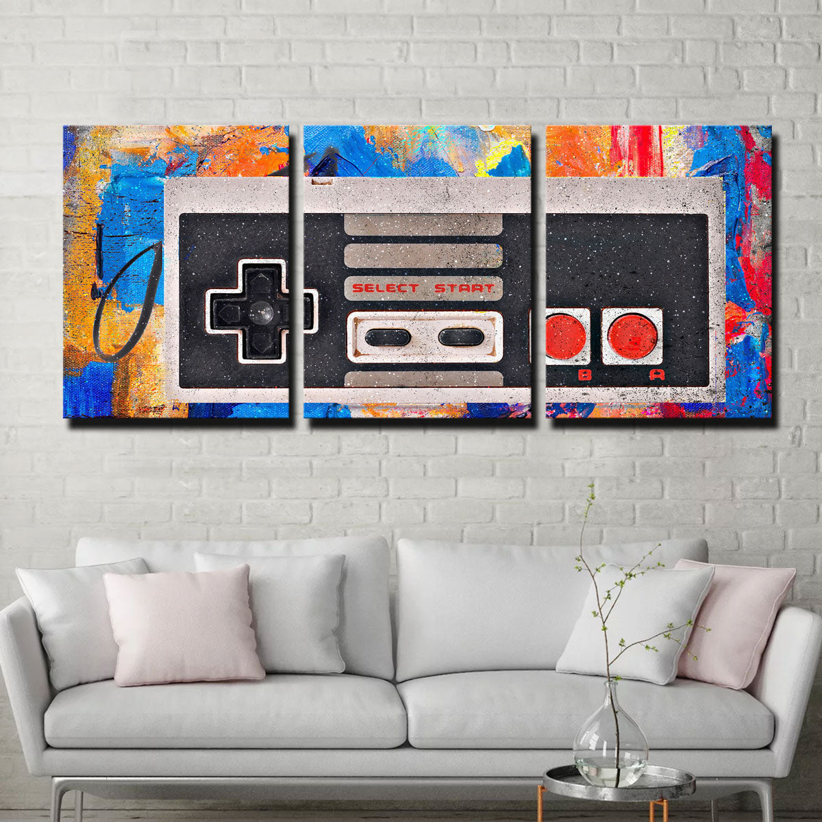 NES Controller Wall Art
