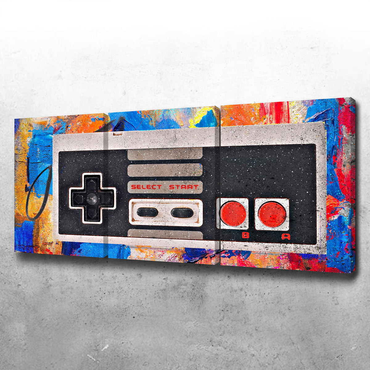NES Controller Wall Art