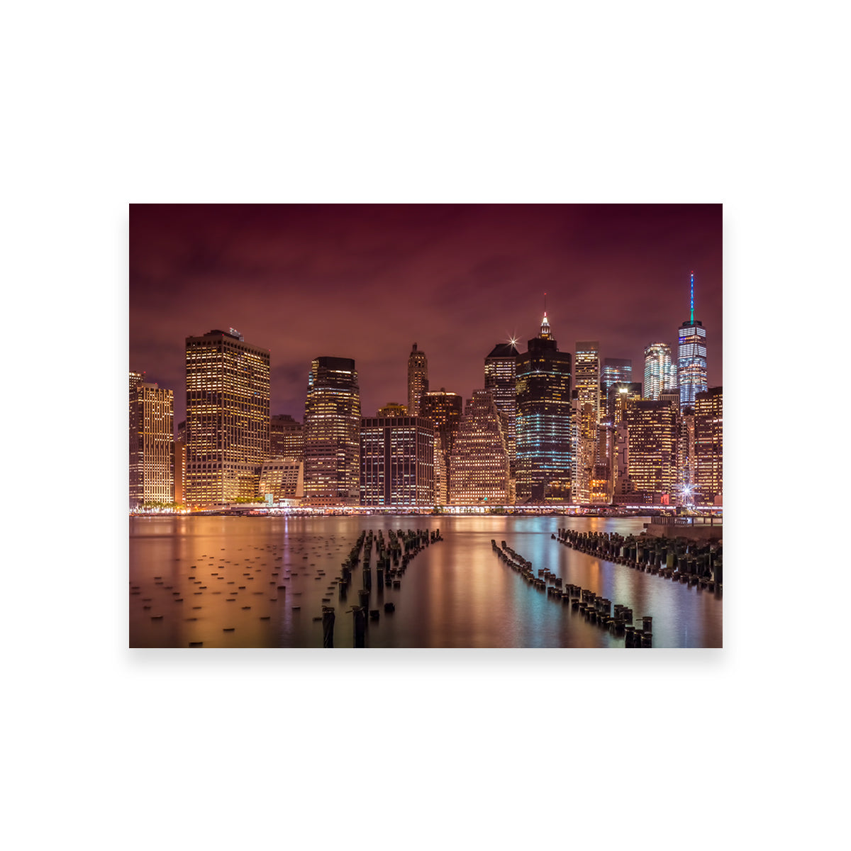 New York City Nightly Impressions Wall Art