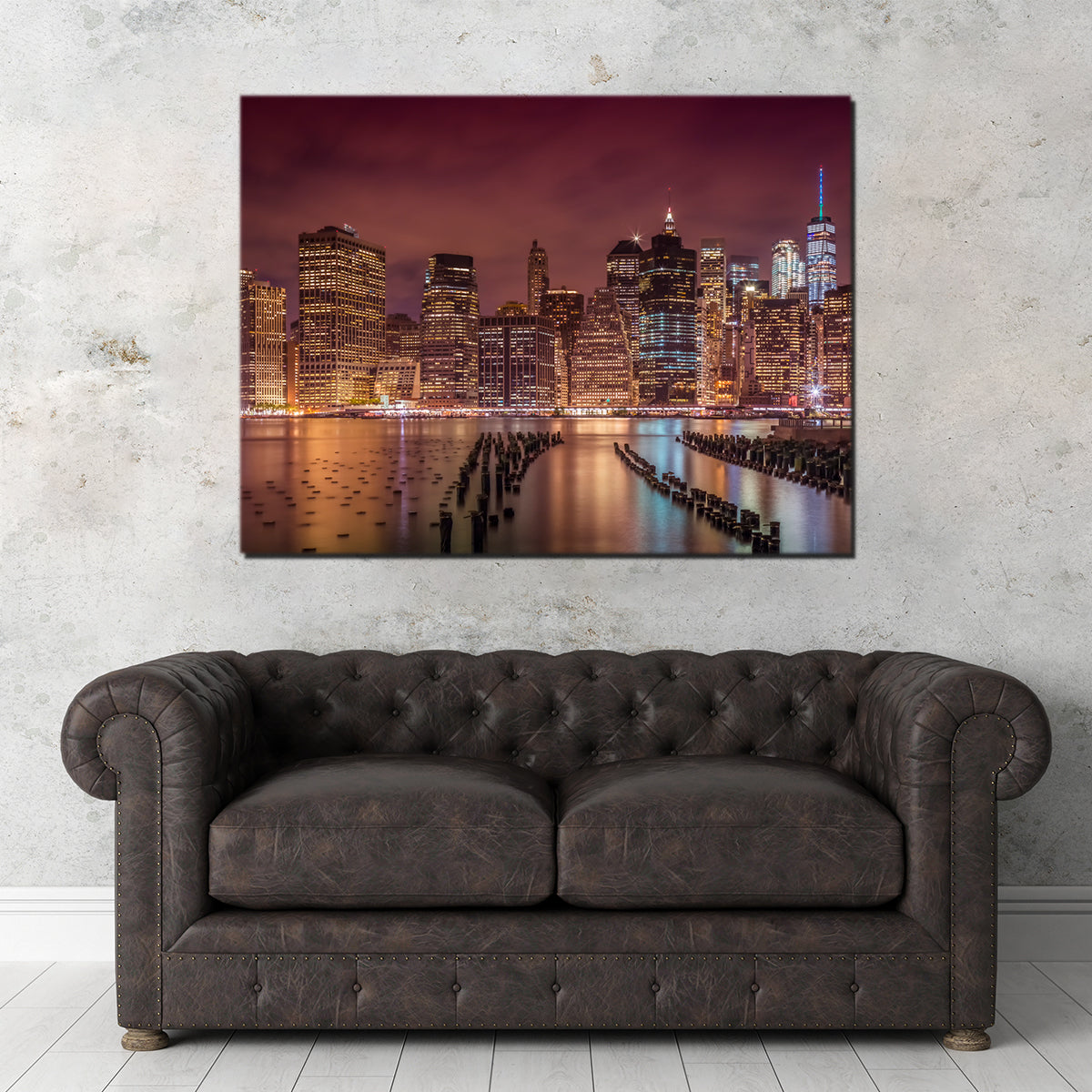 New York City Nightly Impressions Wall Art