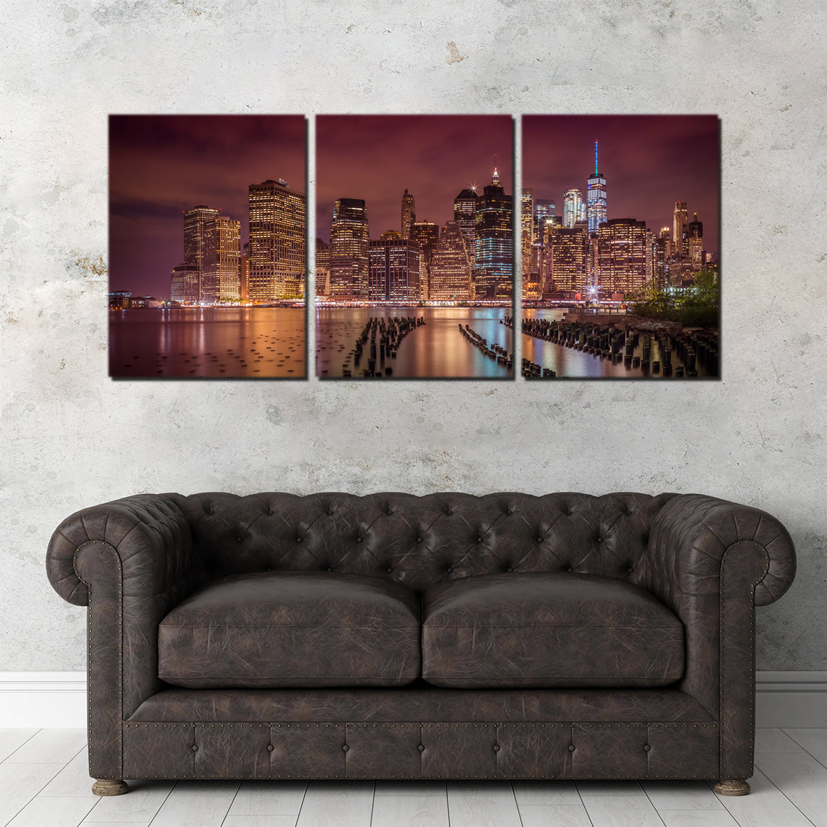 New York City Nightly Impressions Wall Art