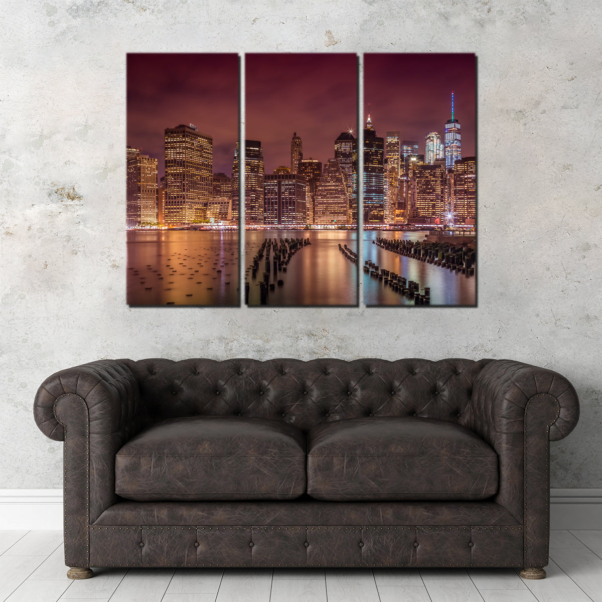 New York City Nightly Impressions Wall Art