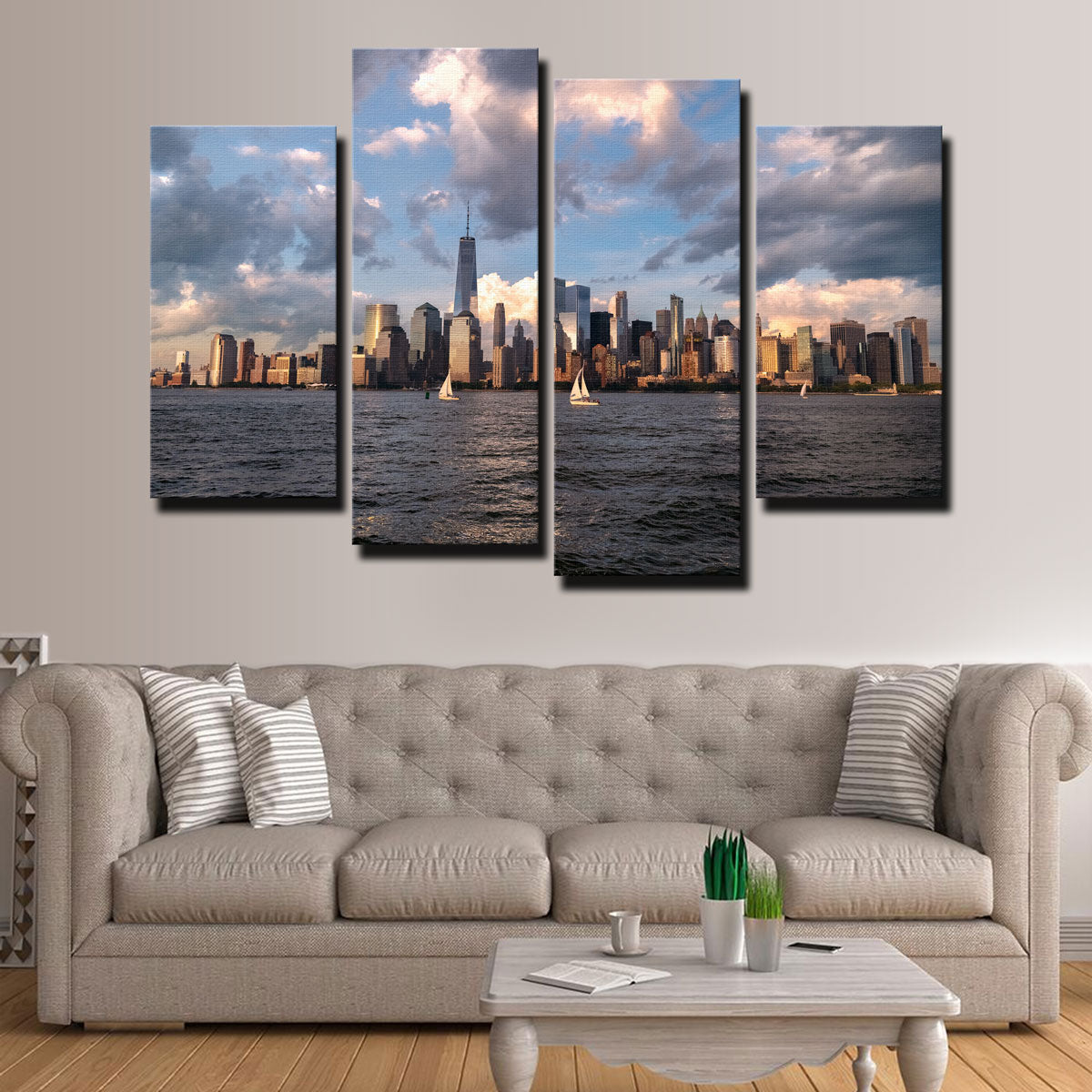 Sunset Sails Wall Art