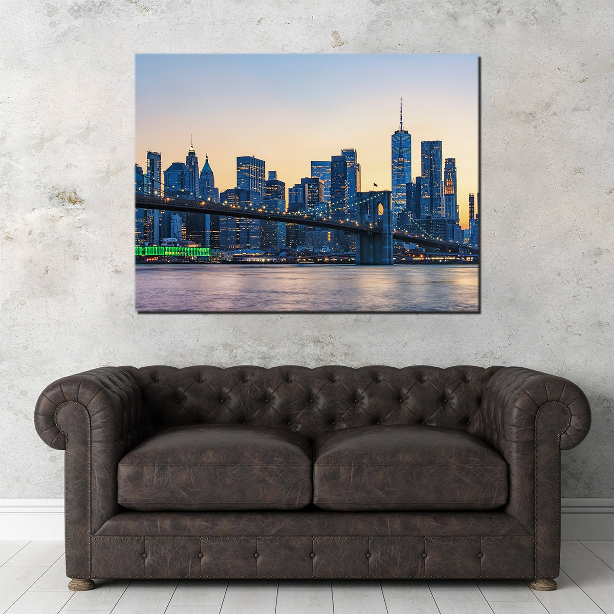 New York Sunset Wall Art