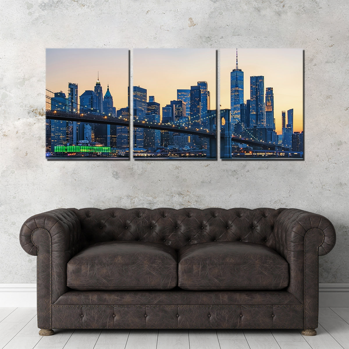 New York Sunset Wall Art