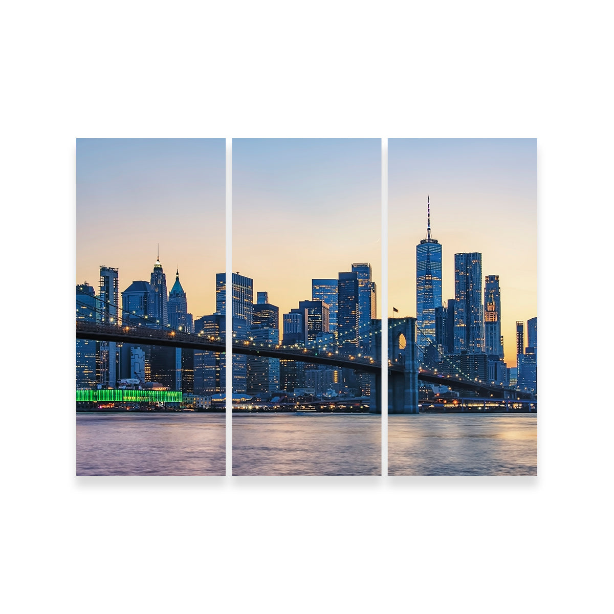 New York Sunset Wall Art