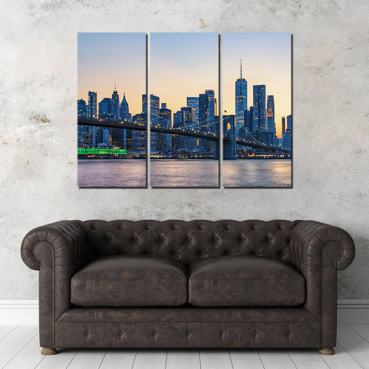 New York Sunset Wall Art