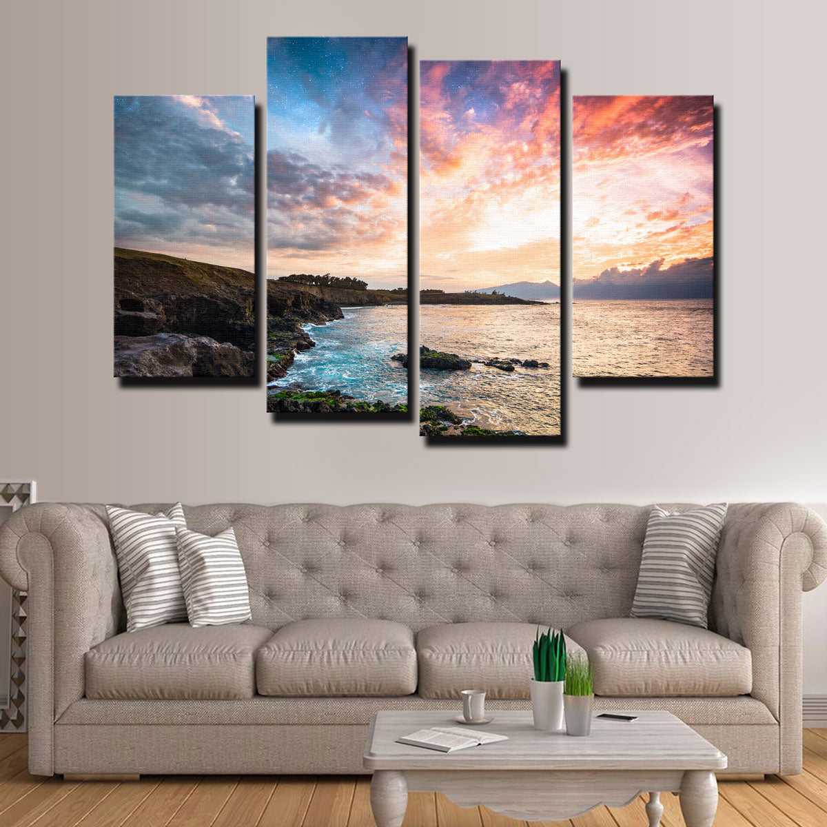 Night and Day Wall Art