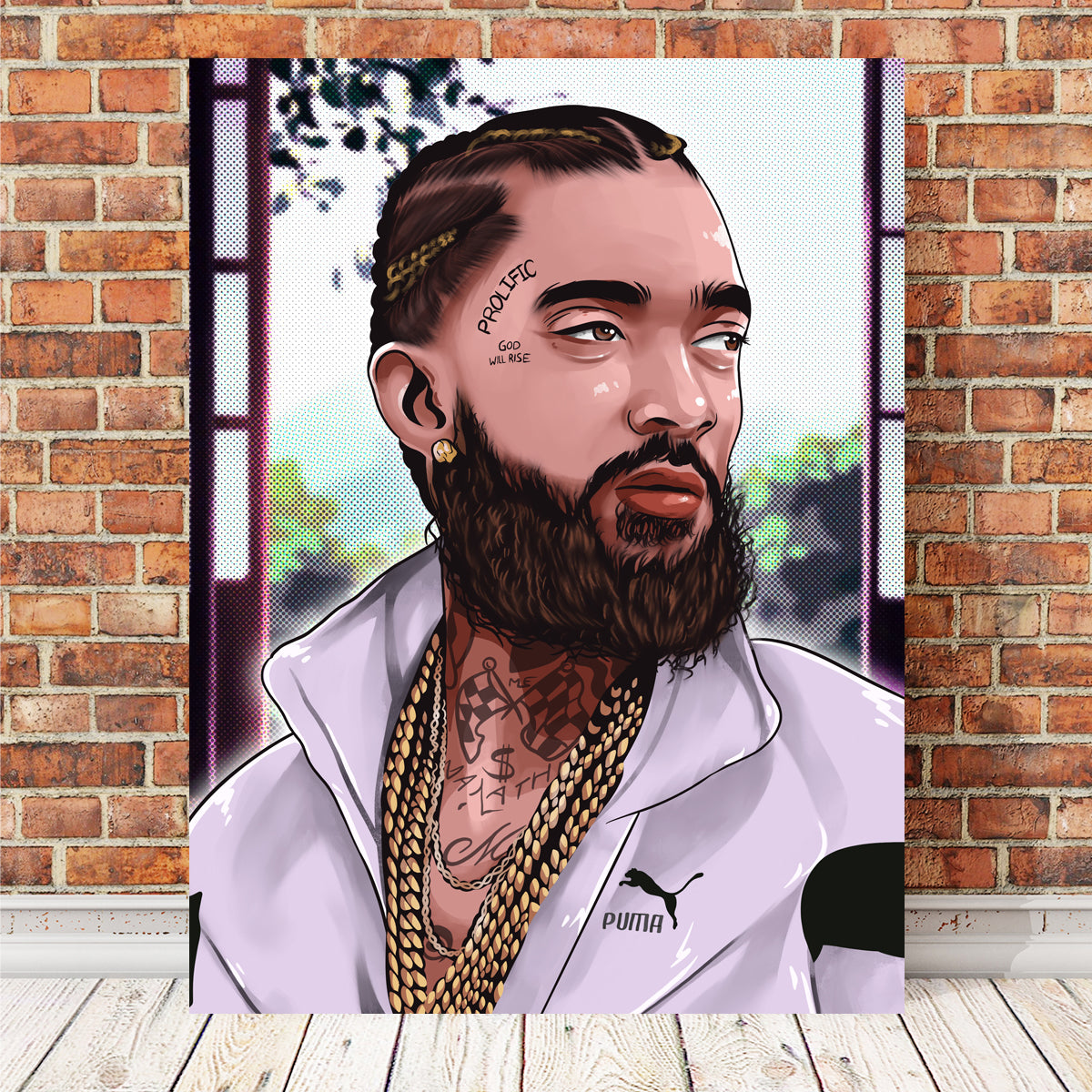 Nipsey Hussle Wall Art