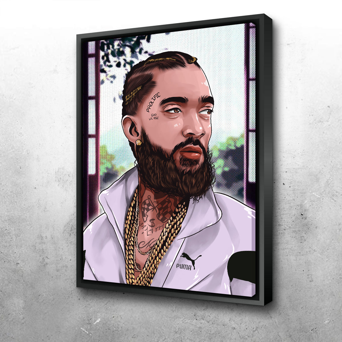 Nipsey Hussle Wall Art