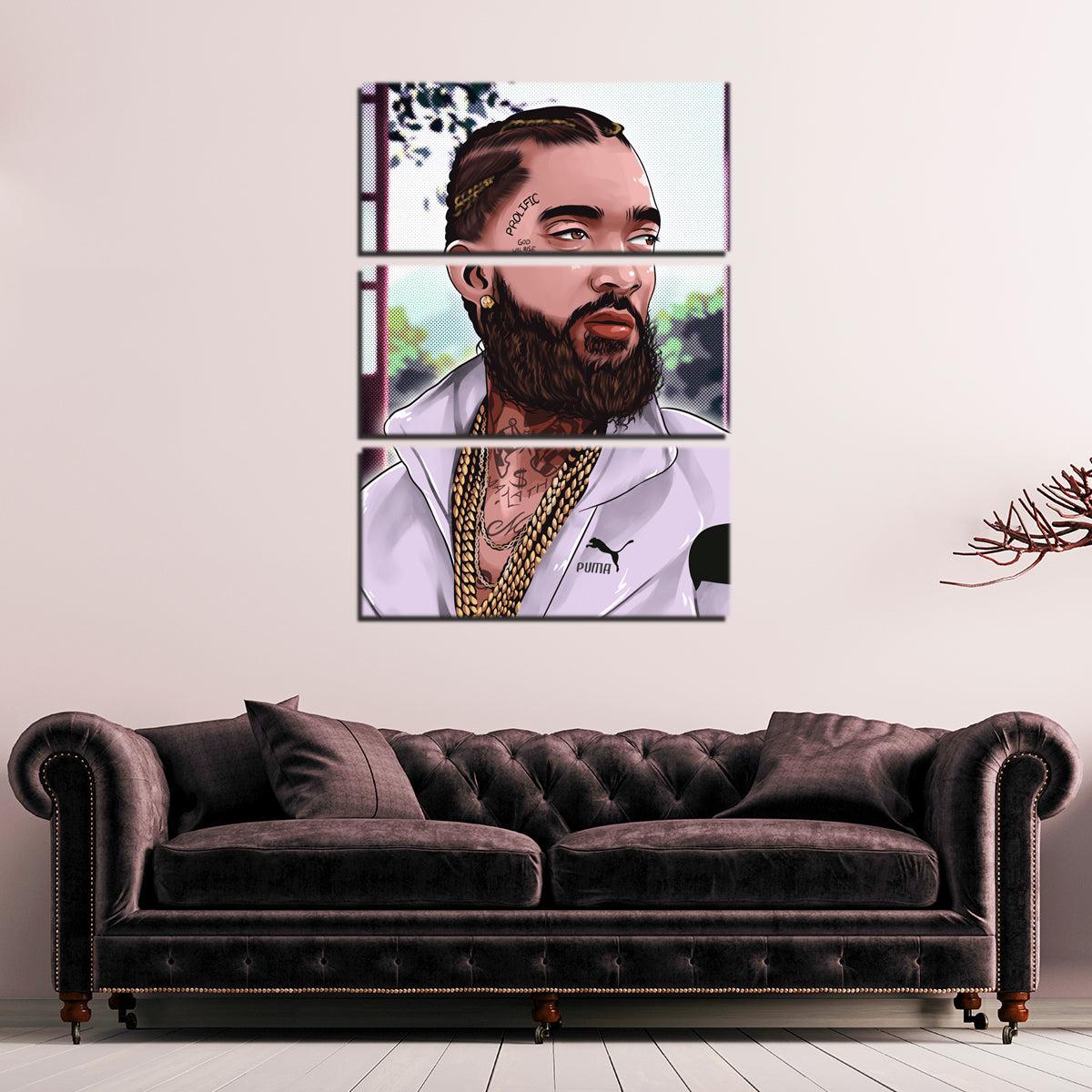 Nipsey Hussle Wall Art