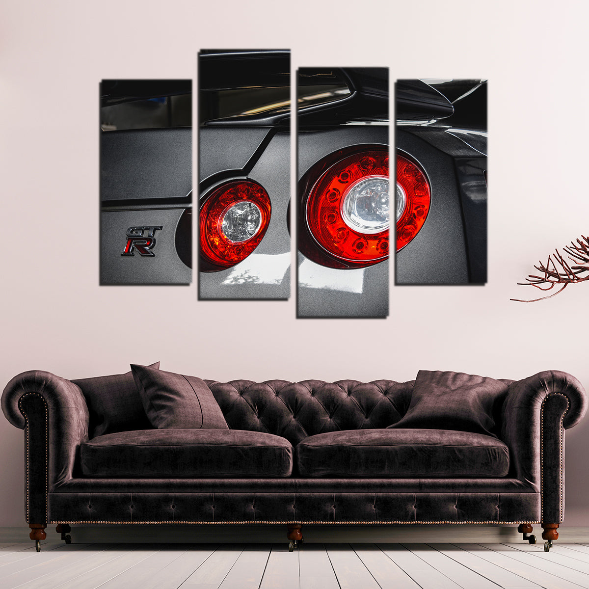Nissan GTR Taillight Wall Art
