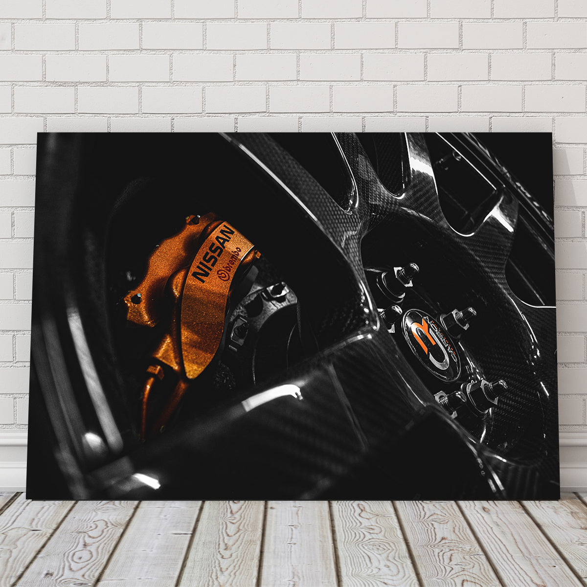 Nissan GTR Wheel Wall Art