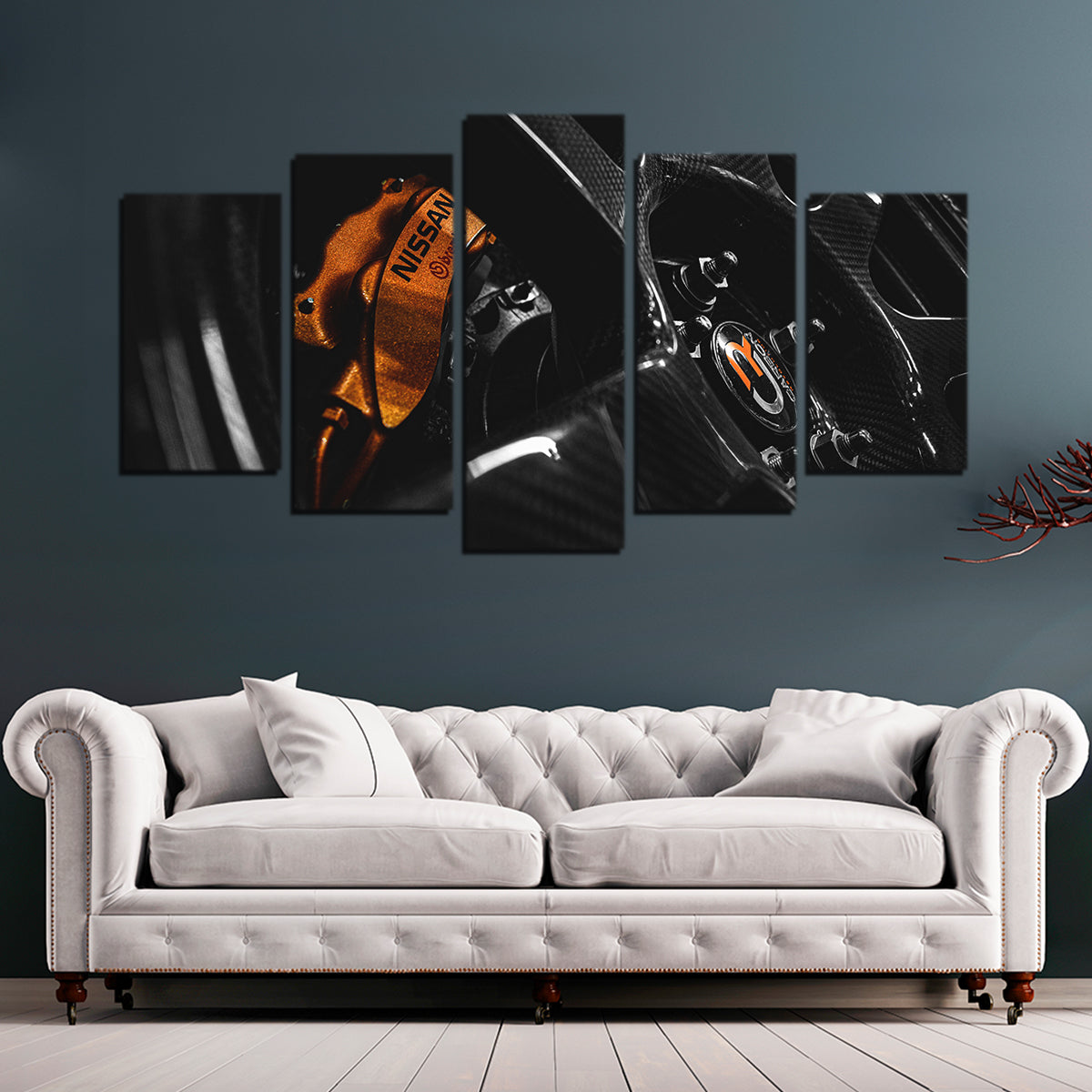 Nissan GTR Wheel Wall Art