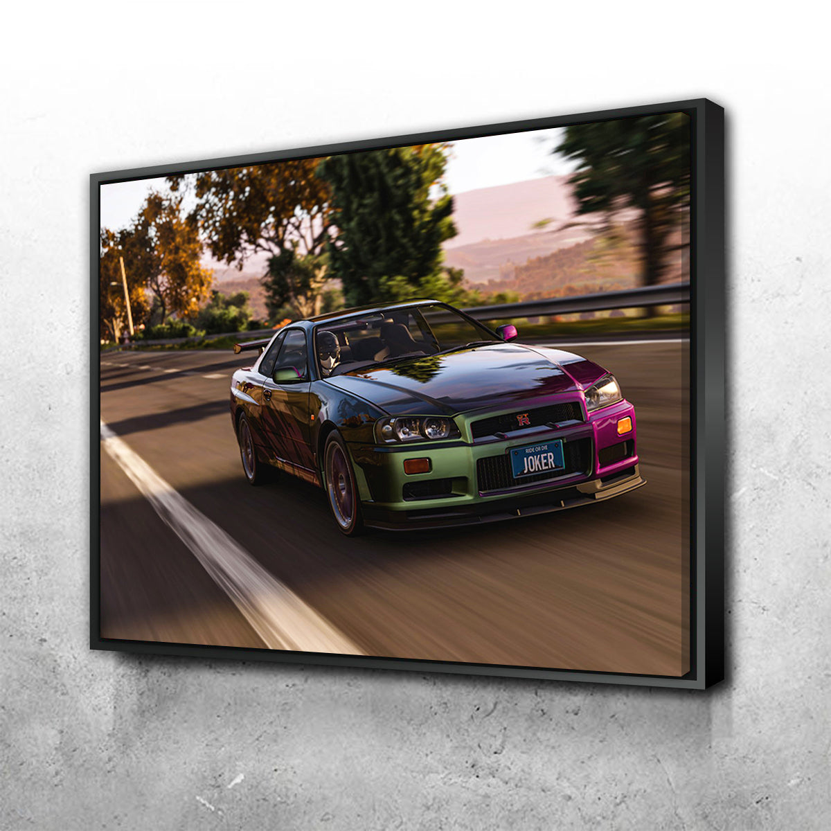 Nissan Skyline R34 Wall Art