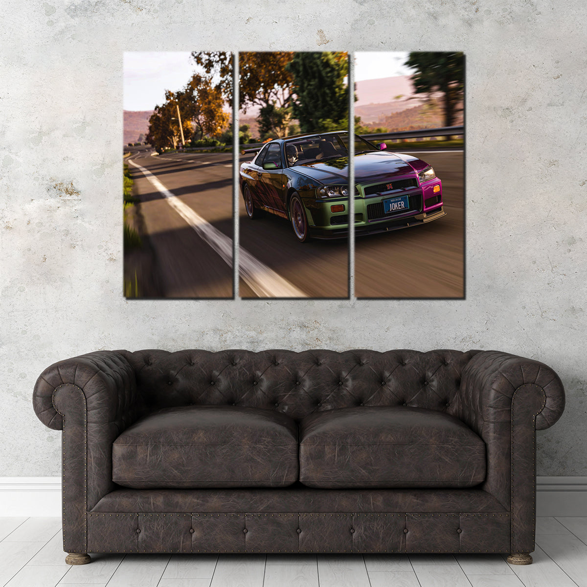 Nissan Skyline R34 Wall Art