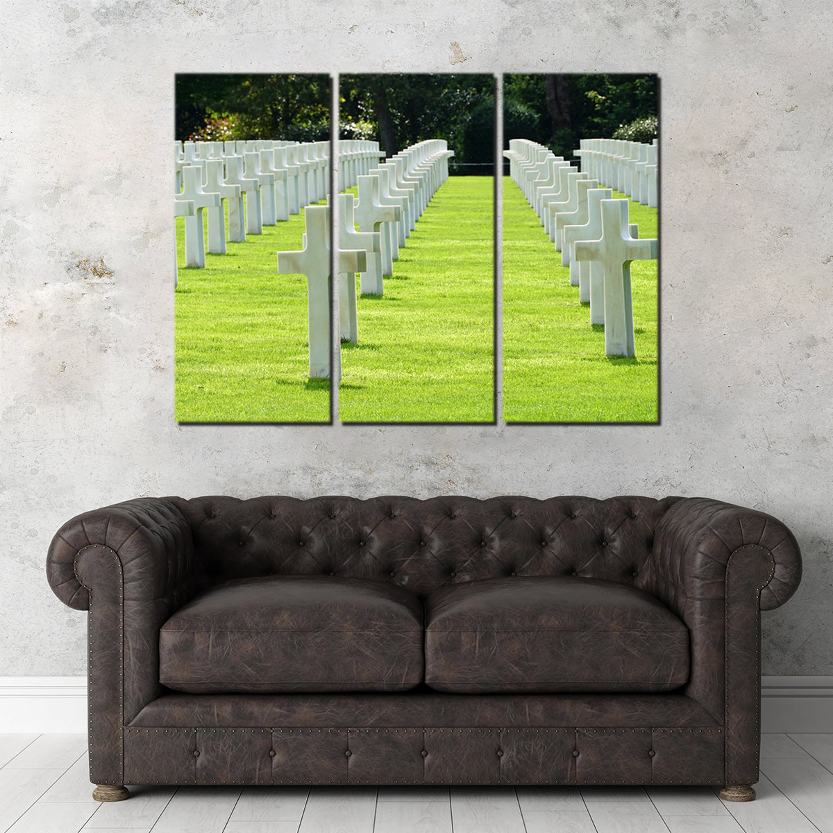 Normandy American Military Cemetery Wall Art