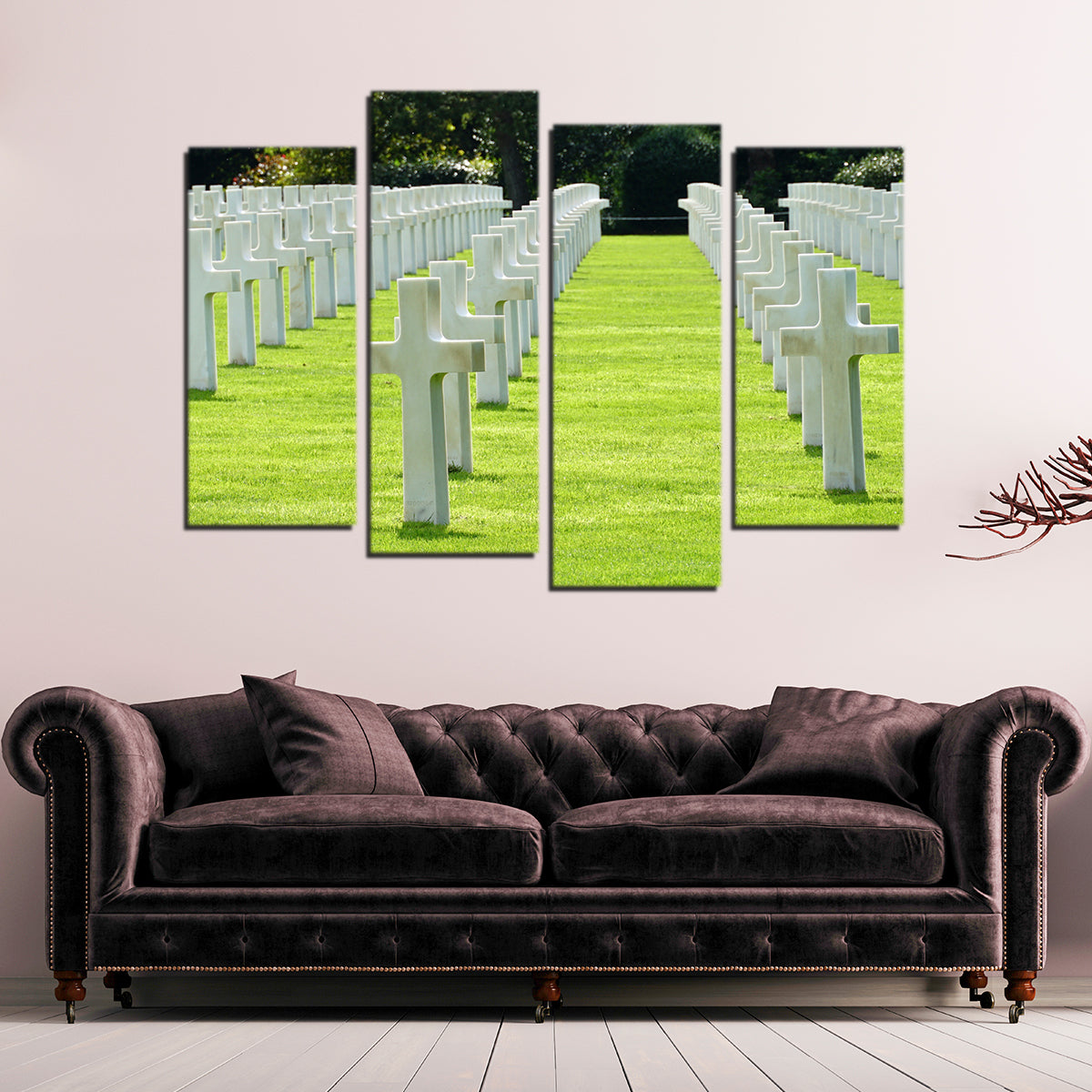 Normandy American Military Cemetery Wall Art