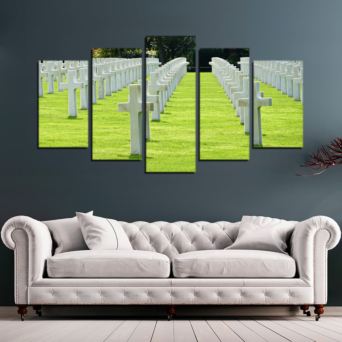 Normandy American Military Cemetery Wall Art