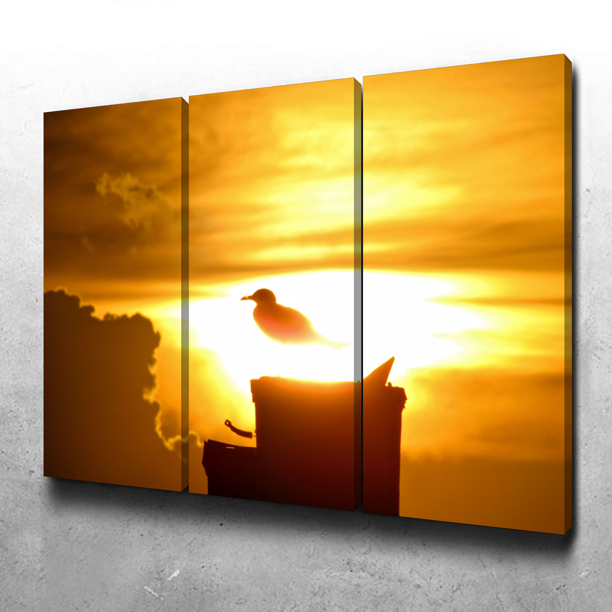 Nuclear Seagull Wall Art