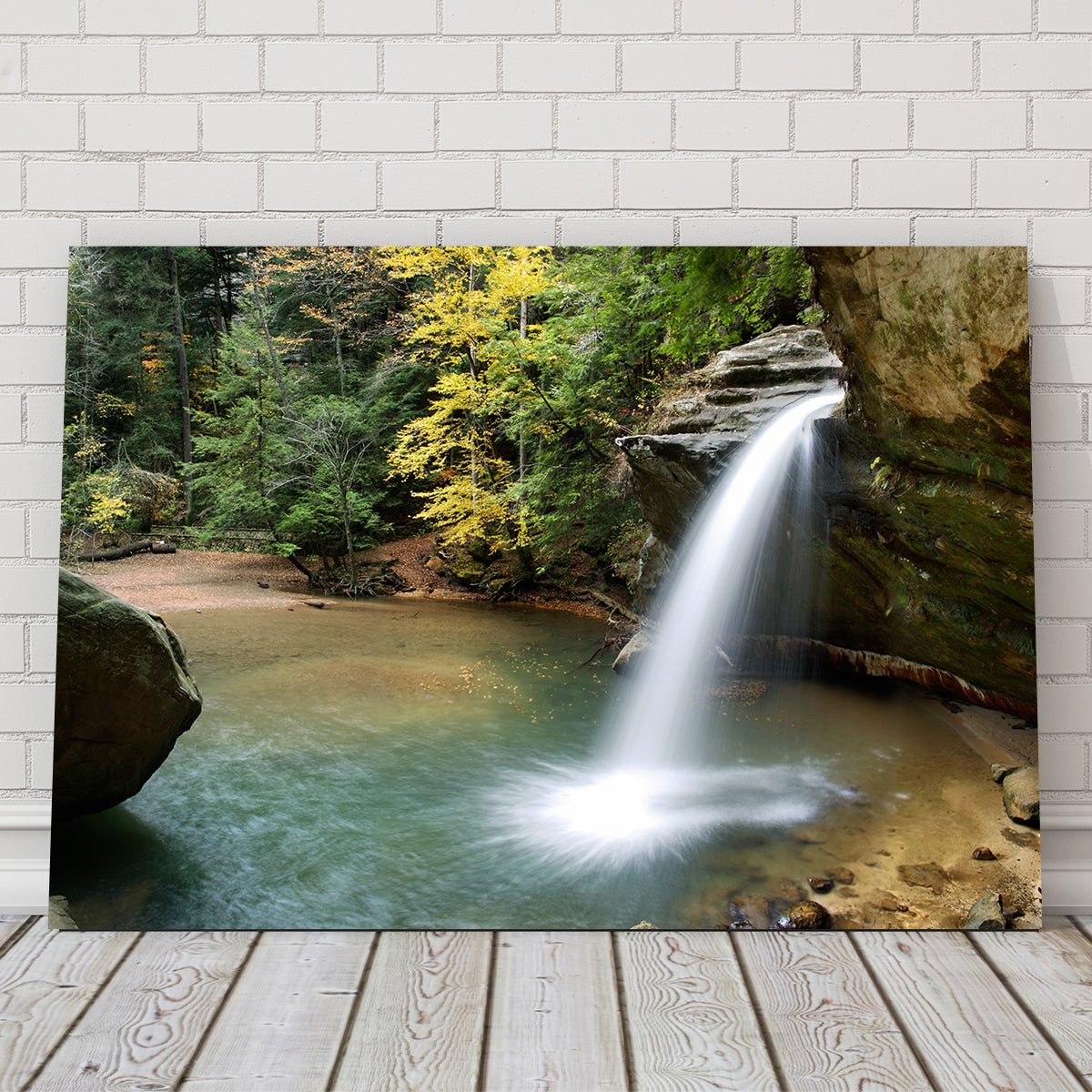 Old Man's Cave Lower Falls Wall Art
