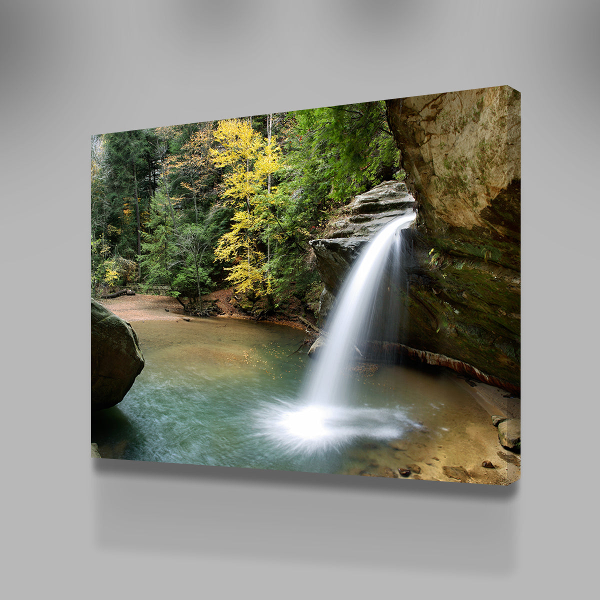 Old Man's Cave Lower Falls Wall Art
