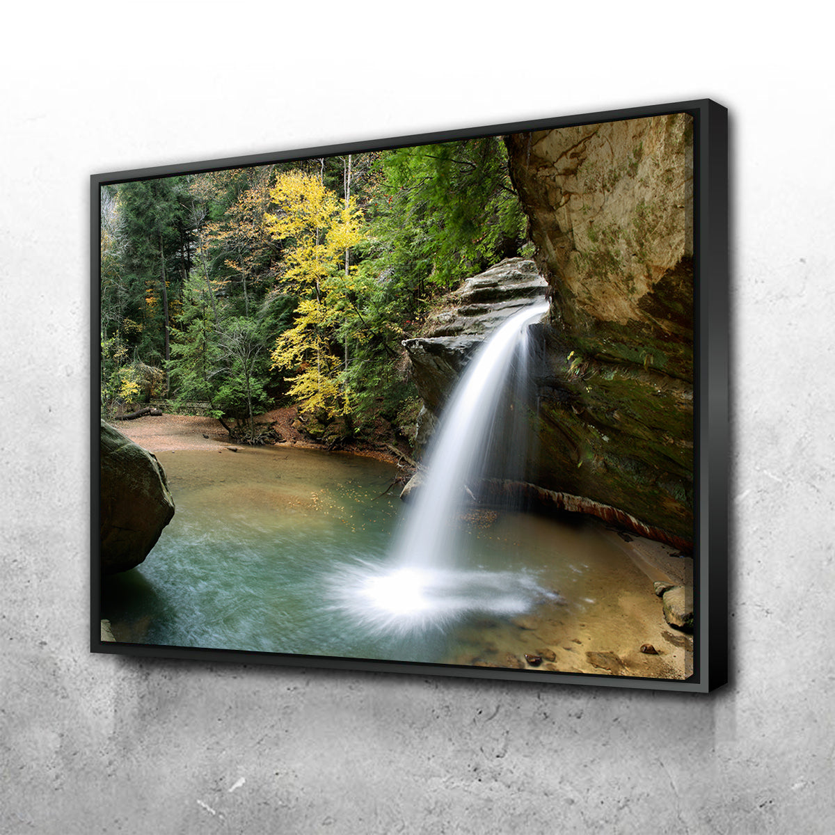 Old Man's Cave Lower Falls Wall Art