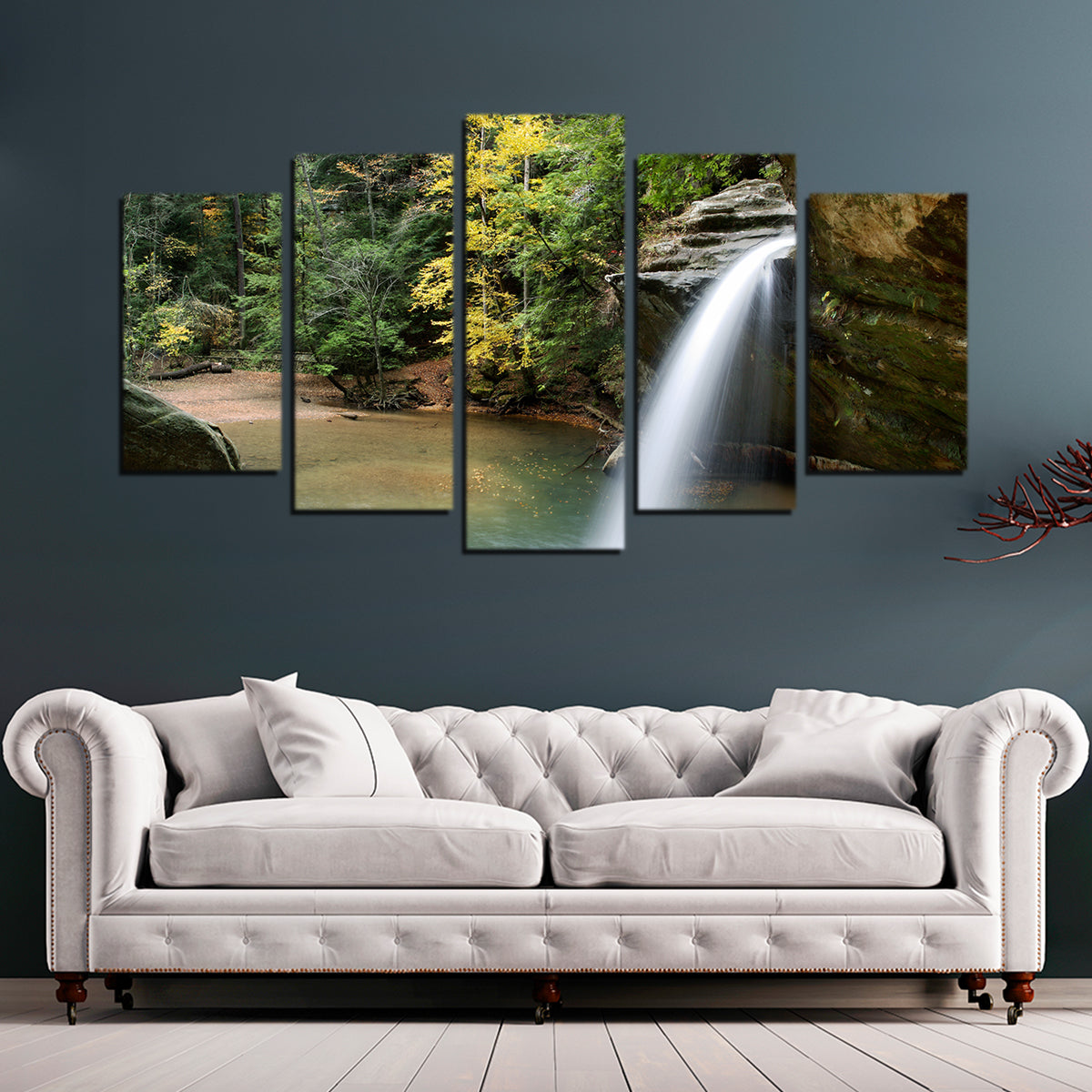 Old Man's Cave Lower Falls Wall Art