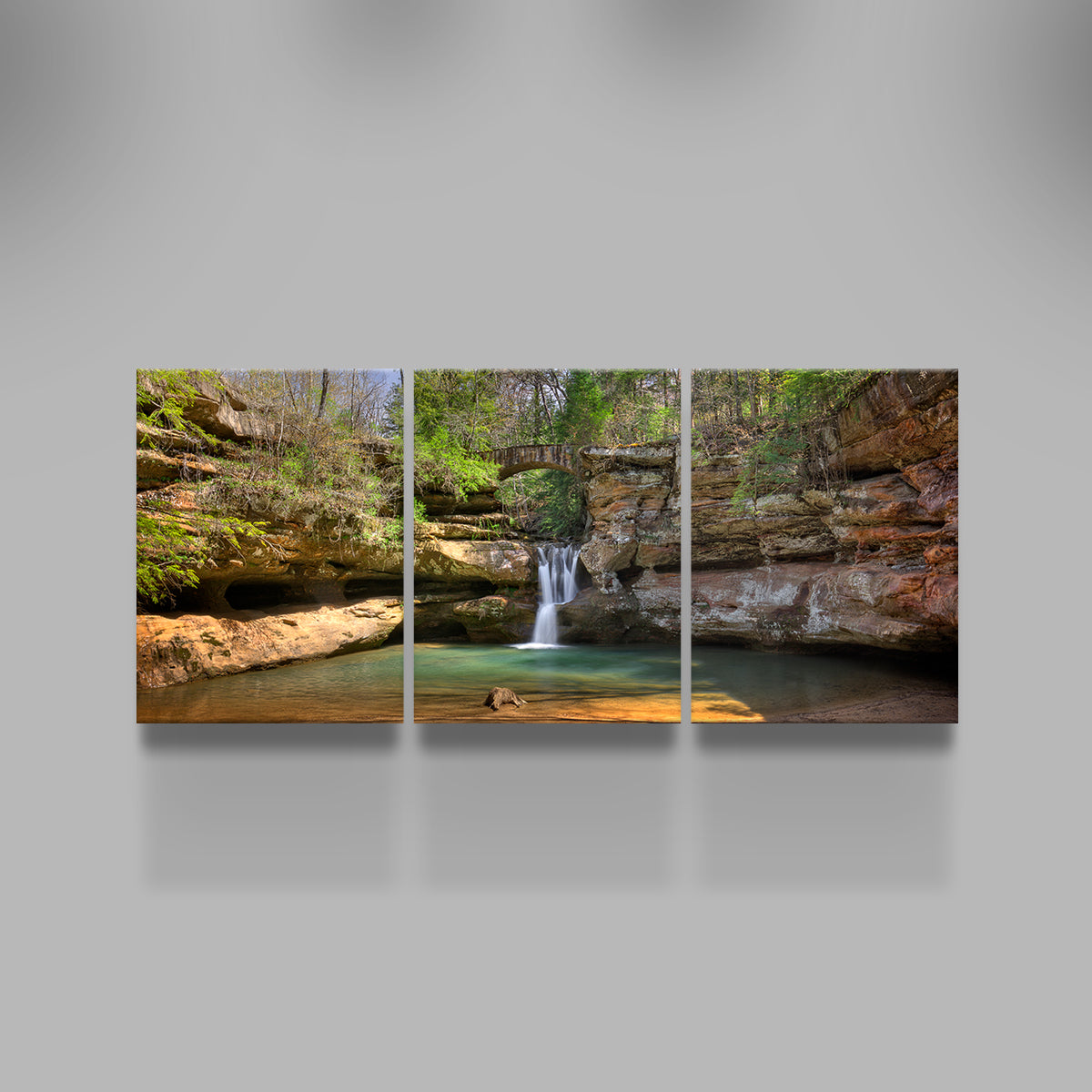 Old Man's Cave Upper Falls Wall Art