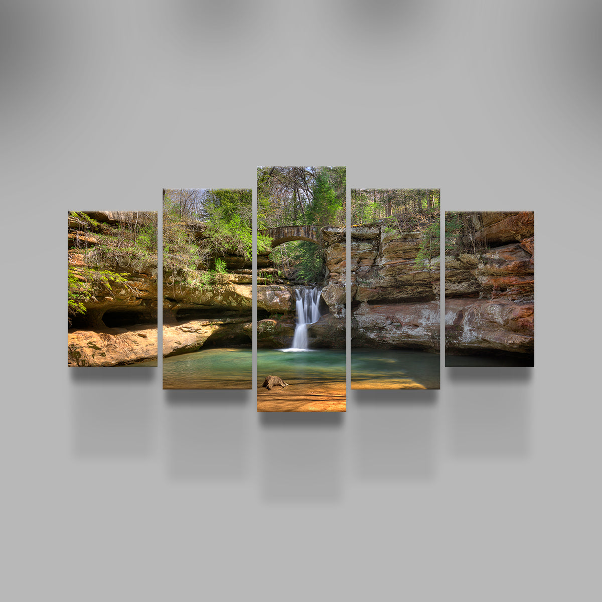 Old Man's Cave Upper Falls Wall Art