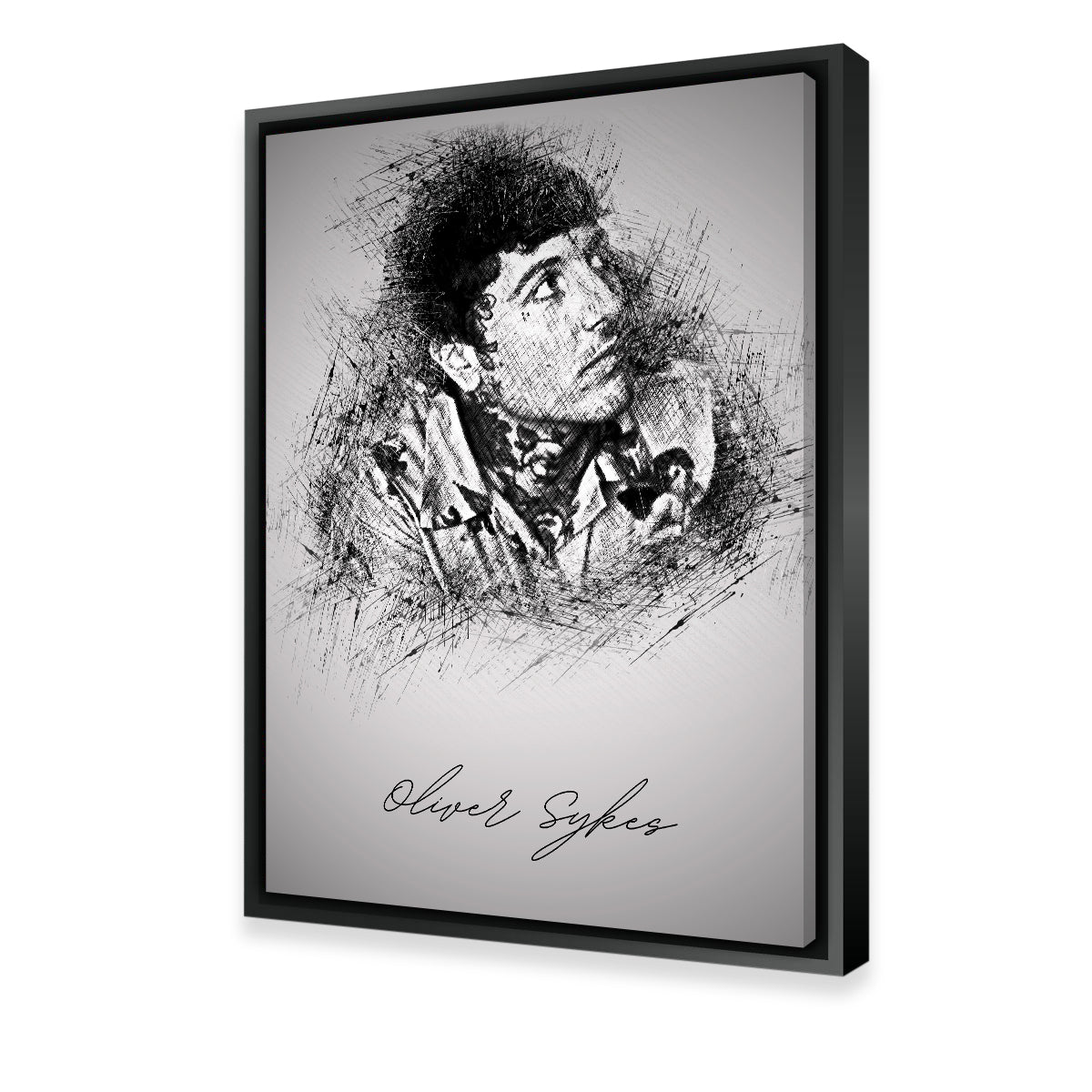 Oliver Sykes Look Wall Art