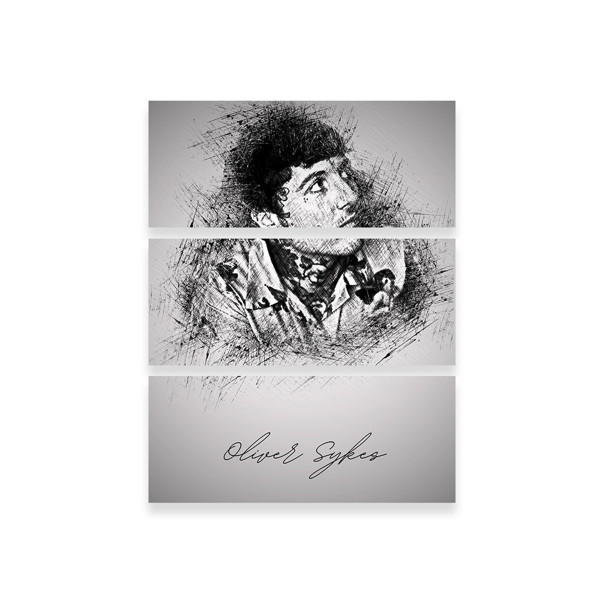 Oliver Sykes Look Wall Art