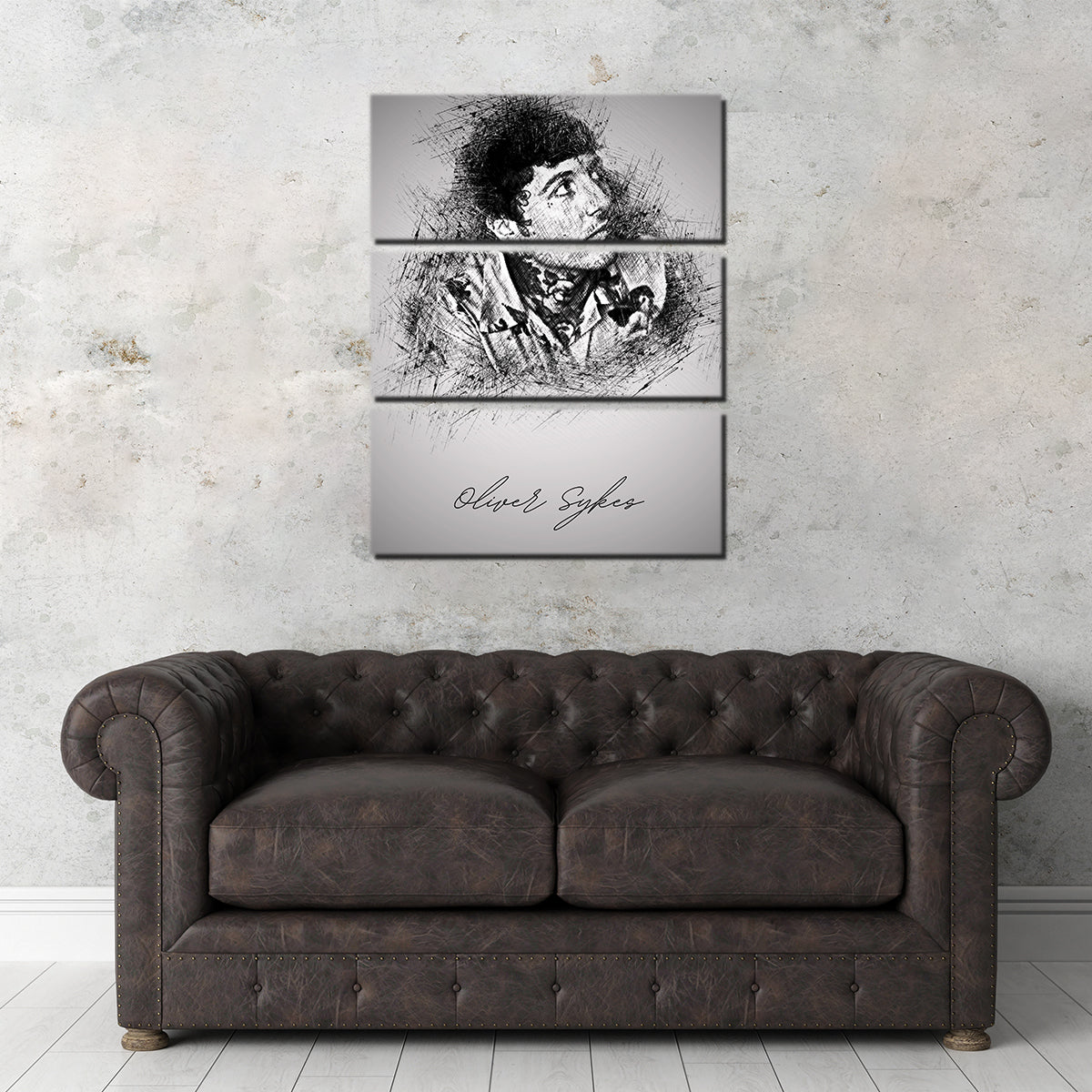 Oliver Sykes Look Wall Art