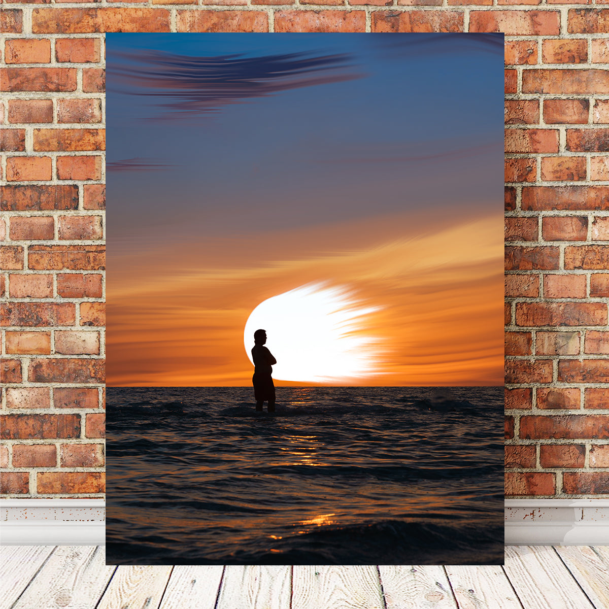 On Watch in the Water Wall Art