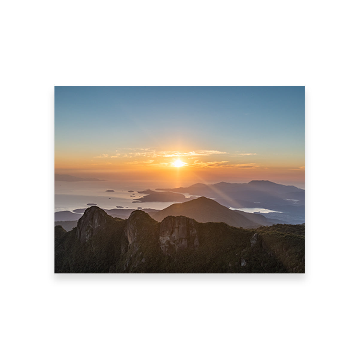 On Top Of The World Wall Art