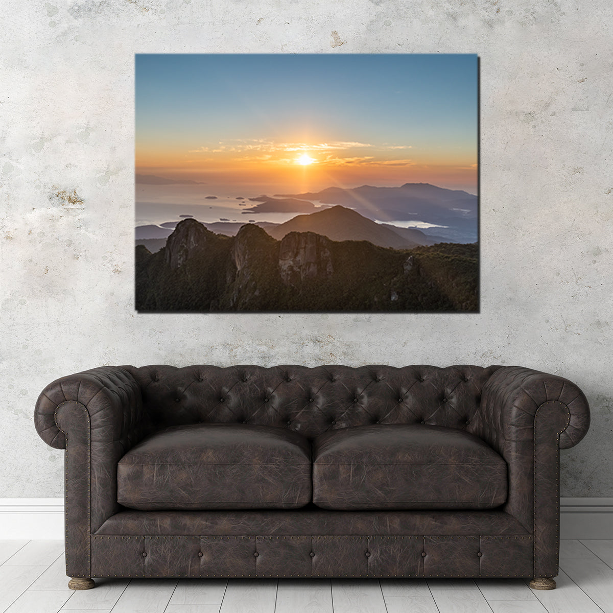 On Top Of The World Wall Art
