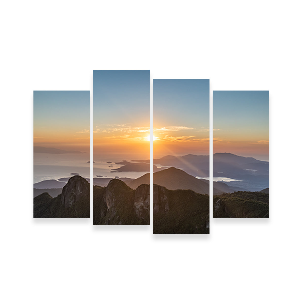 On Top Of The World Wall Art