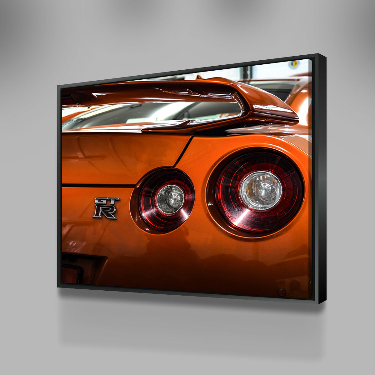 Orange Nissan GTR 3 Wall Art
