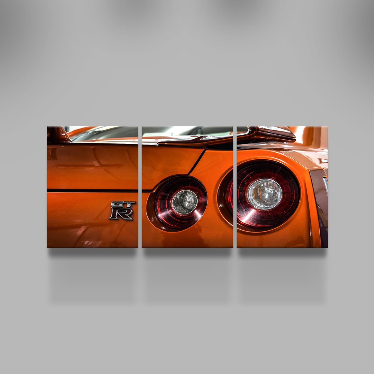 Orange Nissan GTR 3 Wall Art