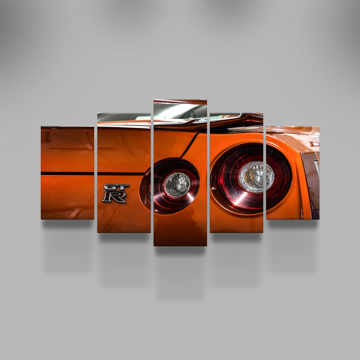 Orange Nissan GTR 3 Wall Art