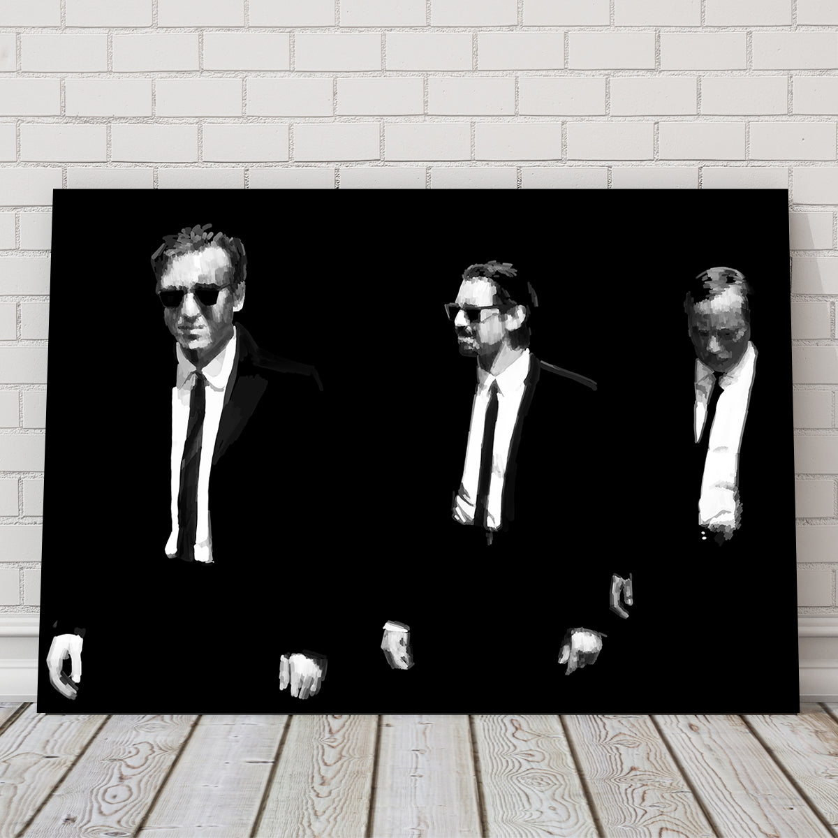 Orange Pink And Blue Wall Art