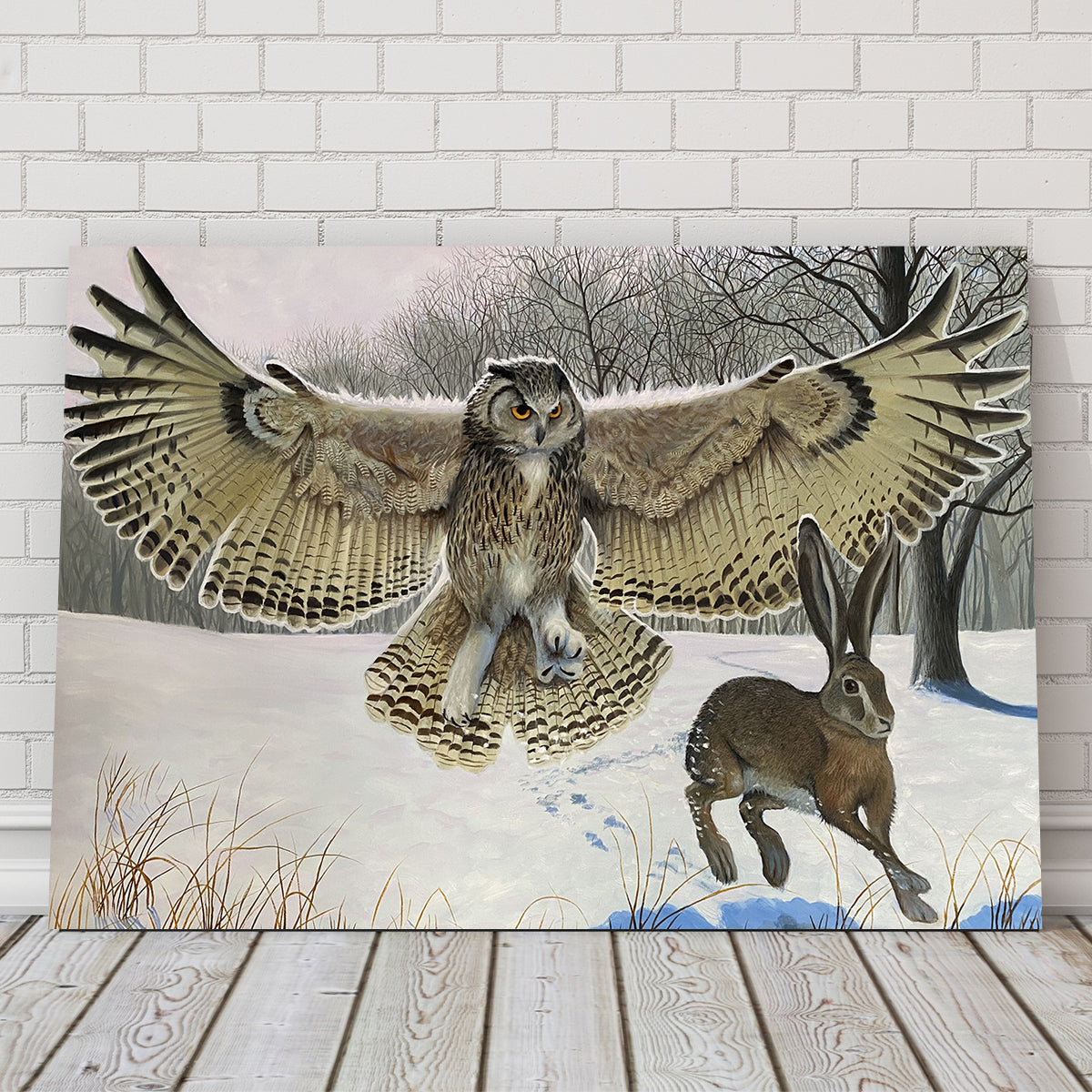 Owl on the Hunt Wall Art