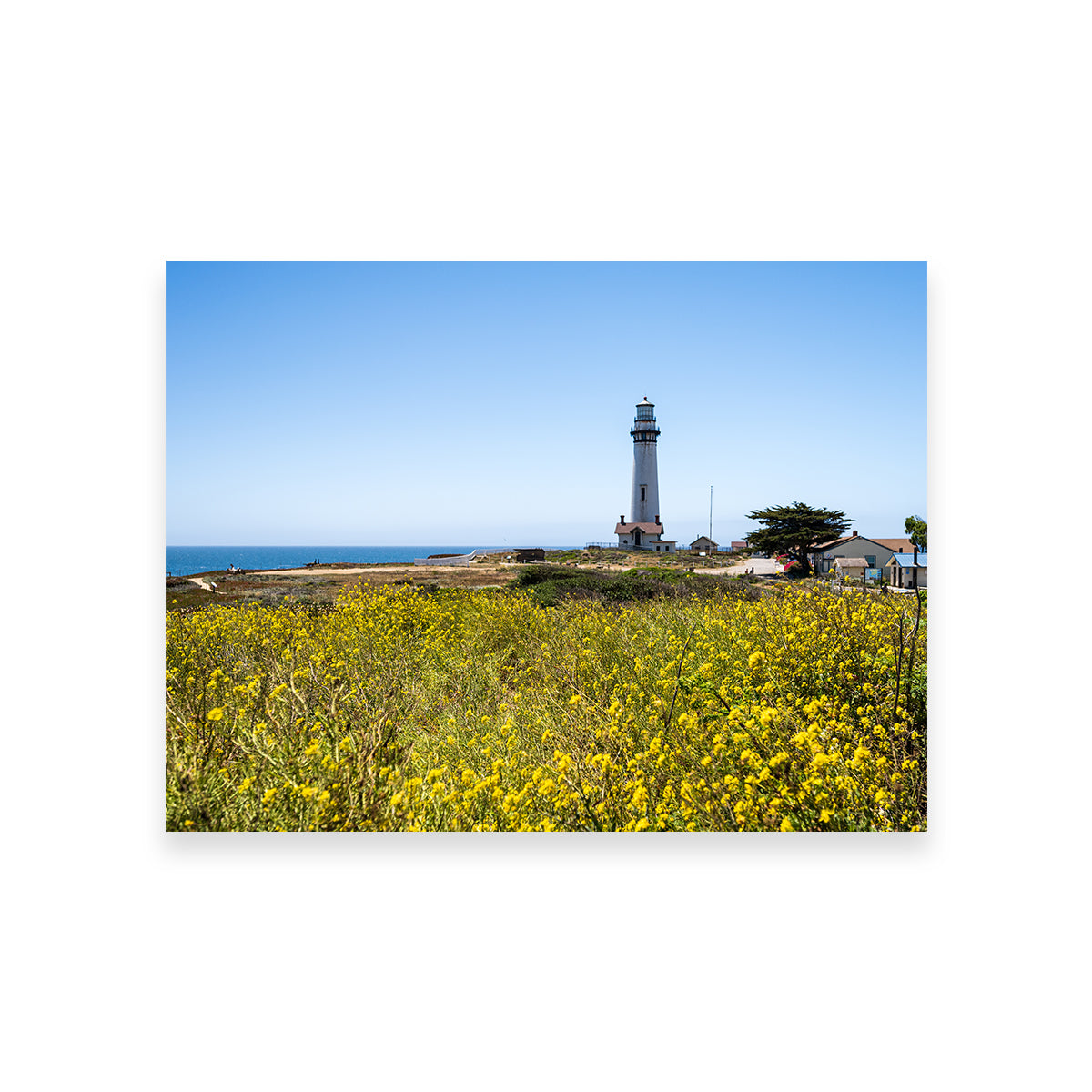 Pacific Coast Hwy Lighthouse Wall Art