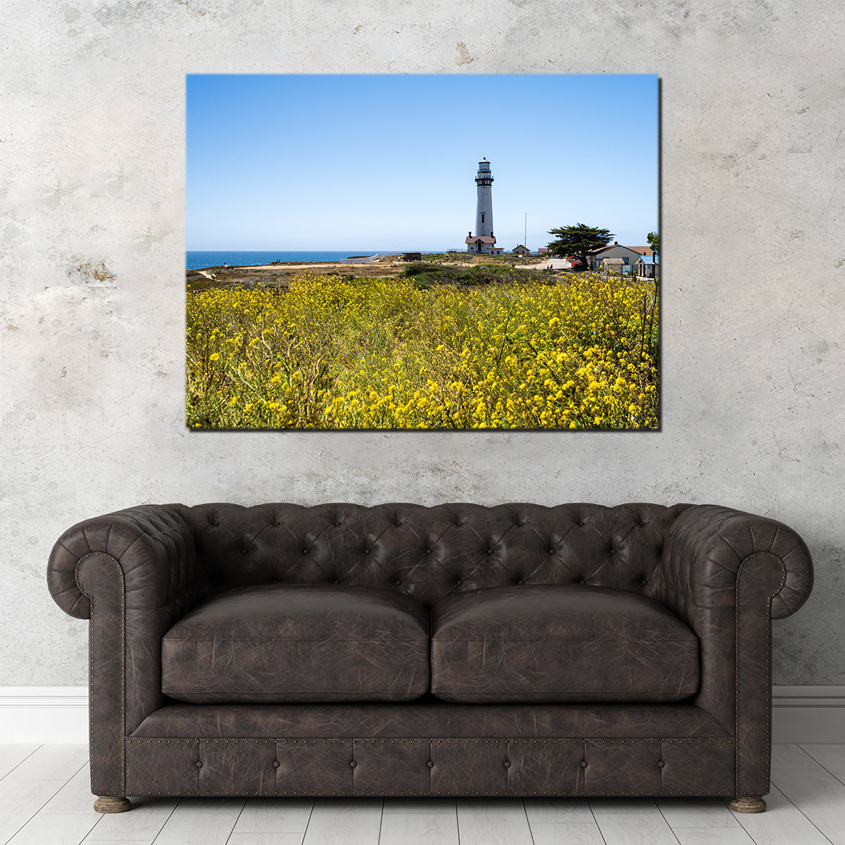 Pacific Coast Hwy Lighthouse Wall Art