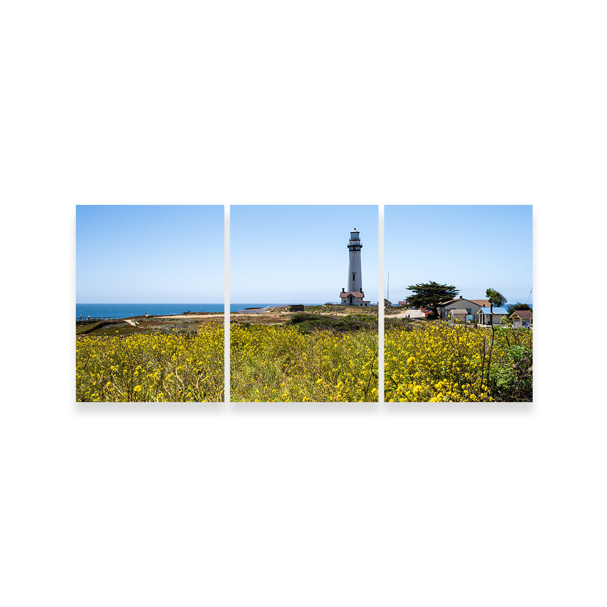 Pacific Coast Hwy Lighthouse Wall Art