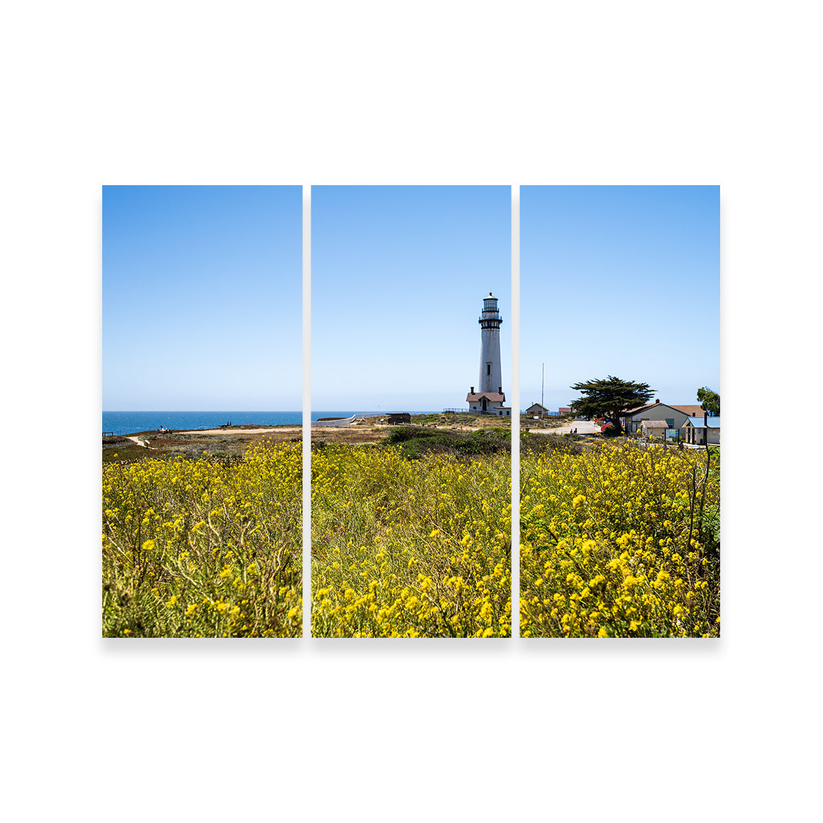 Pacific Coast Hwy Lighthouse Wall Art